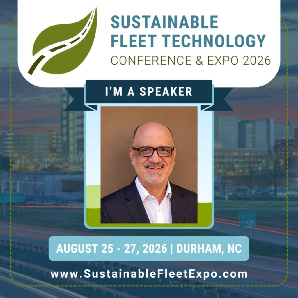 Kamal Ayad is a speaker at the 2026 Sustainable Fleet Technology Conference and Expo in Durham, North Carolina from August 25-27. He is speaking on the "Internal Policies for EV Charging" panel on August 27.